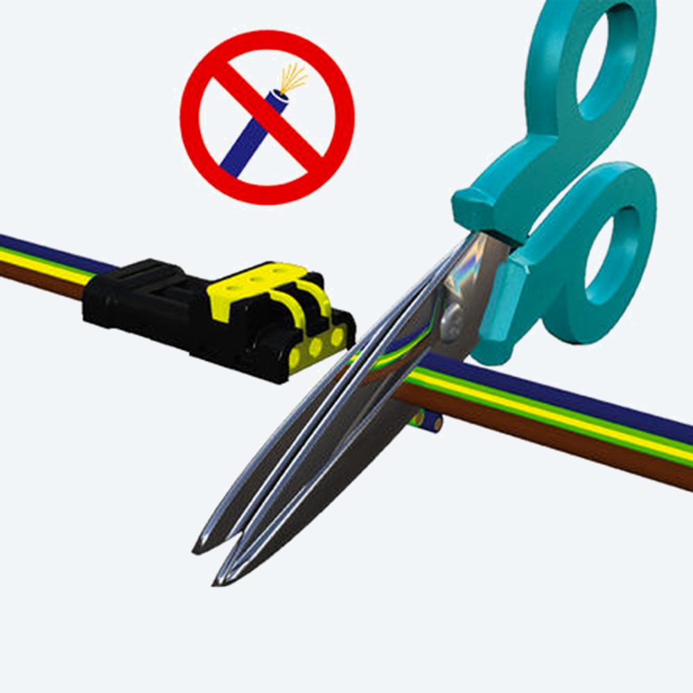 CONNECTOR SCREW-CRIMP 2P IP54