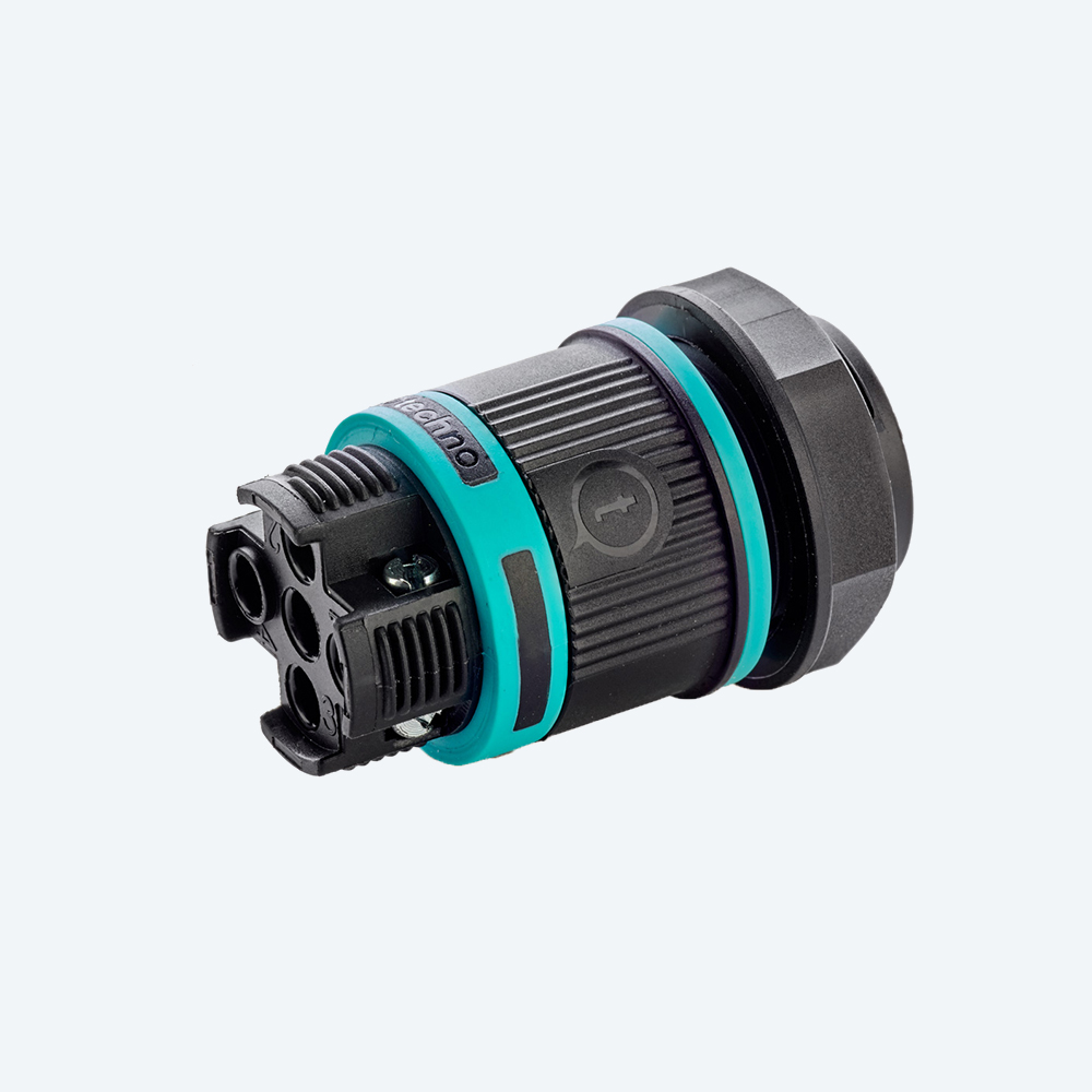 JOINT CONN PANEL 3PWP M20 D7-13.5 IP68/IP69