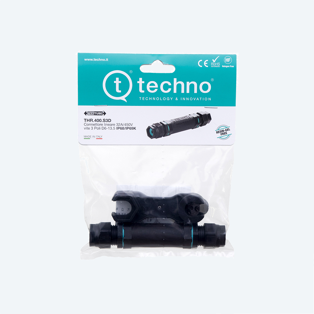 KIT CONNECTOR I 6P SCREW D6-17 IP68